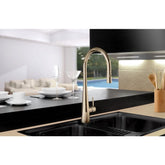 Linsol Giacomo Pull Out Sink Mixer Oiled Bronze